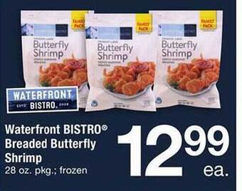 Safeway Waterfront bistro breaded butterfly shrimp offer