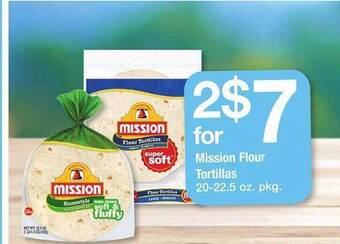 Safeway Mission flour tortillas offer