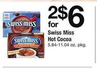Safeway Swiss miss hot cocoa offer