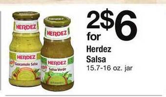 Safeway Herdez salsa offer