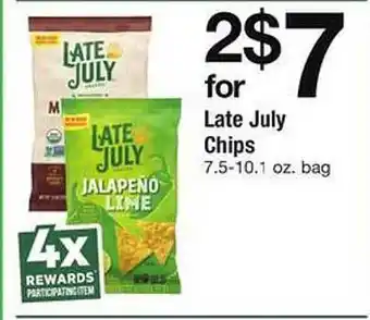 Safeway Late july chips offer