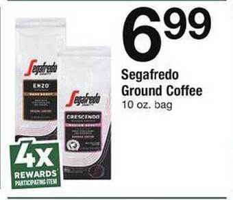 Safeway Segafredo ground coffee offer