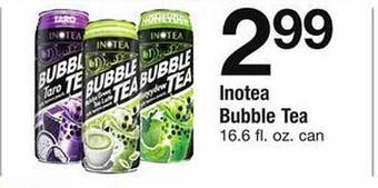 Safeway Inotea bubble tea offer