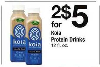 Safeway Koia protein drinks offer