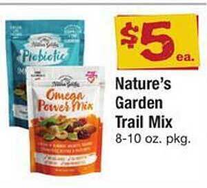 Safeway Nature's garden trail mix offer