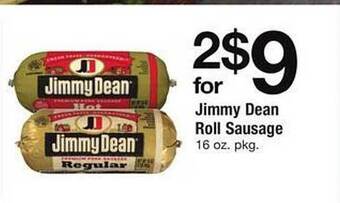 Safeway Jimmy dean roll sausage offer