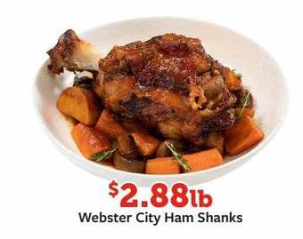 Fareway Webster city ham shanks offer