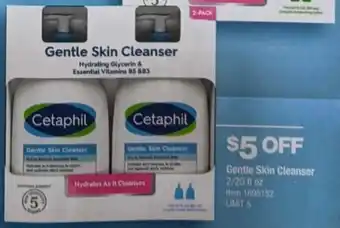 Costco Gentle Skin Cleanser 2/20 fl.oz. offer