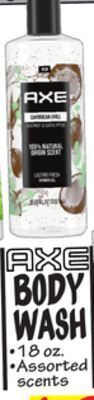 Ollie's Axe body wash offer