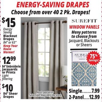 Ocean State Job Lot Curtains offer