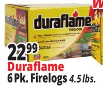 Ocean State Job Lot Duraflame 6pk. firelogs offer