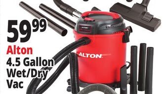 Ocean State Job Lot Alton 4.5 gallon wet/dry vac offer