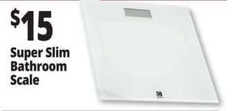 Ocean State Job Lot Super slim bathroom scale offer