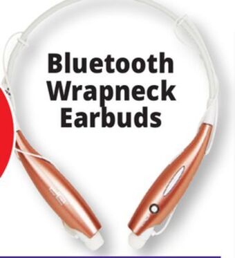 Ocean State Job Lot Bluetooth wrapneck earbuds offer