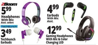 Ocean State Job Lot Headphones with mic offer