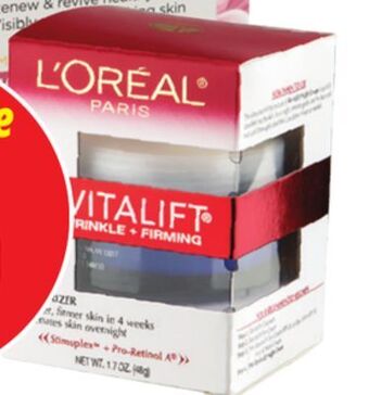 Ocean State Job Lot L'oreal revitalift anti-wrinkle + firming night cream, 1.7 oz offer