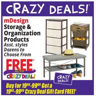 Ocean State Job Lot Mdesign storage & organization products offer
