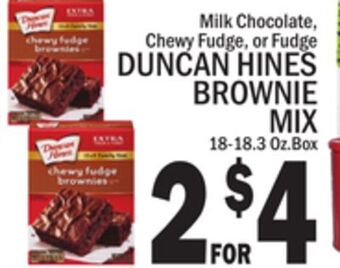 C Town Duncan hines brownie mix offer