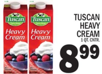 C Town Tuscan heavy cream offer