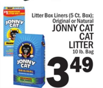 C Town Jonny cat litter 10 lb. bag offer