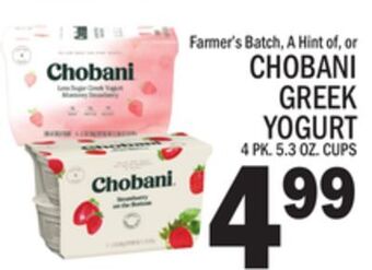 C Town Chobani greek yogurt offer