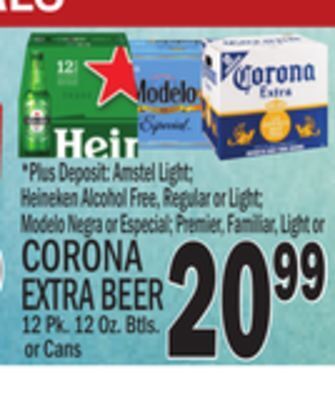C Town Corona extra beer offer