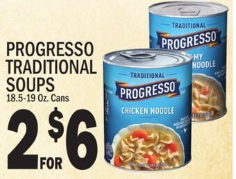 C Town Progresso traditional soups offer