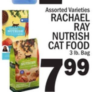 C Town Rachael ray nutrish cat food offer