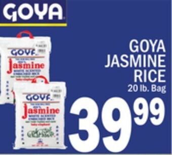 C Town Goya jasmine rice offer