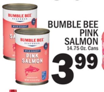 C Town Bumble bee pink salmon offer