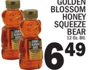 C Town Golden blossom honey squeeze bear offer
