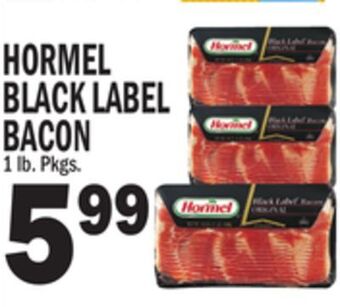 C Town Hormel black label bacon offer