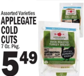 C Town Applegate cold cuts offer