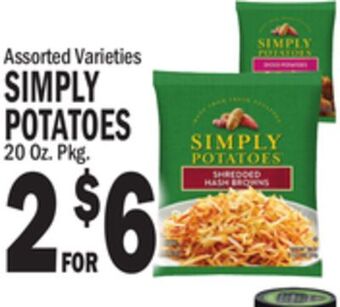 C Town Simply potatoes offer