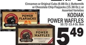 C Town Kodiak power waffles 10.72-13.4 oz. box offer