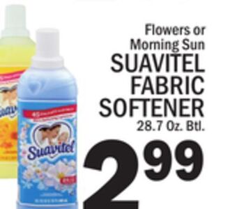 C Town Suavitel fabric softener offer