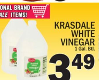 C Town Krasdale white vinegar offer