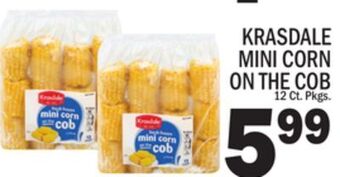 C Town Krasdale mini corn on the cob offer