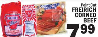 C Town Freirich corned corned beef offer