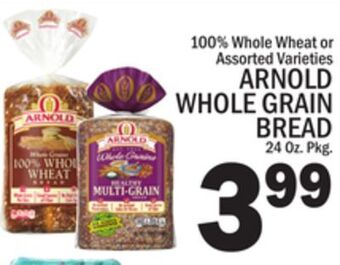C Town Arnold whole grain bread offer