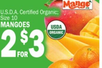 C Town Mangoes offer