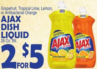 Bravo Supermarkets Ajax dish liquid offer