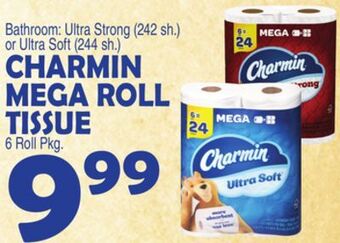 Bravo Supermarkets Charmin mega roll tissue offer