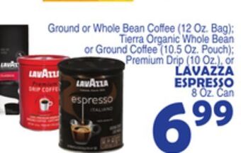 Bravo Supermarkets Lavazza espresso 8 oz. can offer