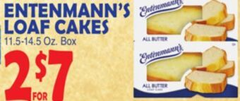 Bravo Supermarkets Entenmann's loaf cakes offer