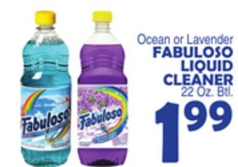 Bravo Supermarkets Fabuloso liquid cleaner offer