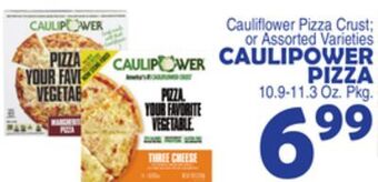 Bravo Supermarkets Caulipower pizza offer