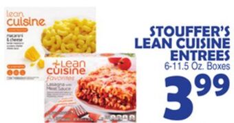Bravo Supermarkets Stouffer's lean cuisine entrees offer