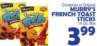 Bravo Supermarkets Murry's french toast sticks offer