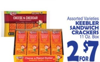 Bravo Supermarkets Keebler sandwich crackers offer